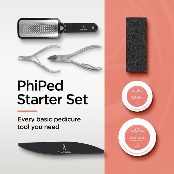 PhiPed Starter Set - Every basic pedicure tool you need