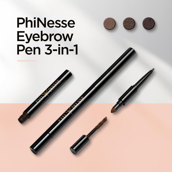 PhiNesse Eyebrow Pen 3-in-1