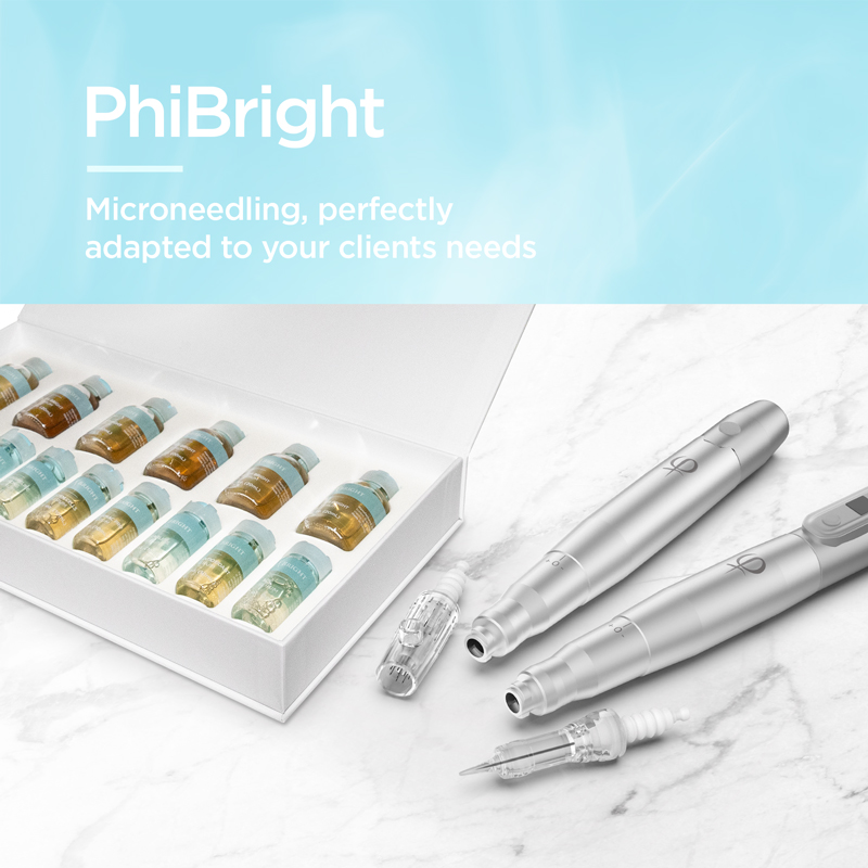 PhiBright - Microneedling, perfectly adapted to your clients needs